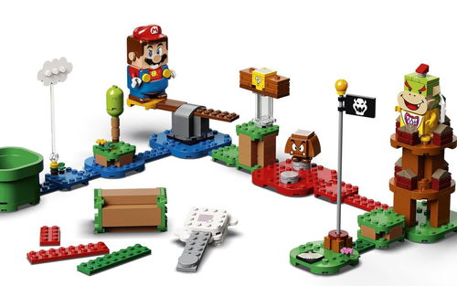 乐高 LEGO 71360 超级马里奥 礼品套装新手包 马里奥大冒险 蒙蒂鼹鼠与超级蘑菇 2020速拼评测