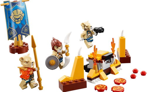 乐高 LEGO 70229 Chima 气功传奇 金狮部落战斗军团组 2015速拼评测