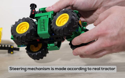乐高科技 约翰迪尔 John Deere 9620R 4WD Tractor  42136 速拼