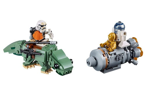 乐高 LEGO 75228 星球大战 巨蜥侦察兵和机器人逃生舱 2019速拼评测