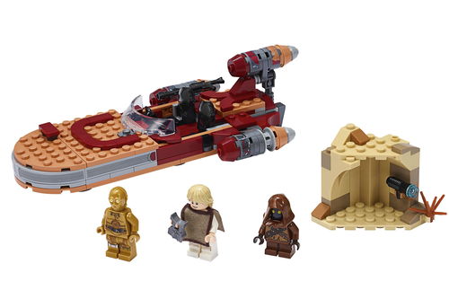 乐高 LEGO 75271 星球大战 卢克的陆地飞船 2020速拼评测
