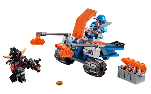 乐高 LEGO 70310 未来骑士团 飞盘发射车 速拼评测