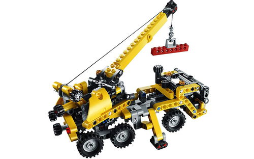 乐高 LEGO 8067 科技机械组 迷你移动起重机 2011速拼评测