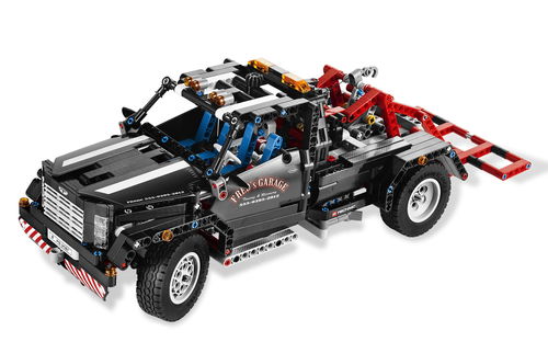 乐高 LEGO 9395 科技机械组 皮卡牵引卡车 2012速拼评测