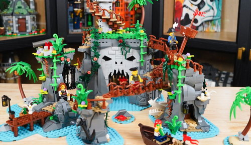 乐高 BrickLink Designer Program Ominous Isle 910038 评测