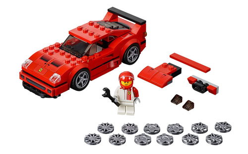 乐高 LEGO 75890 Speed 超级赛车系列 法拉利F40 Competizione 2019速拼评测
