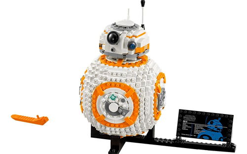 乐高 LEGO 75187 星球大战 BB8机器人 2017速拼评测