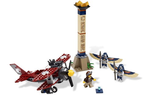 乐高 LEGO 7307 埃及法老 飞行木乃伊袭击 2010速拼评测