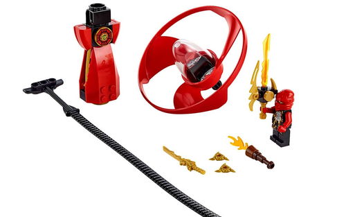 乐高 LEGO 70739 幻影忍者 凯的飞天旋转忍者陀螺 速拼评测