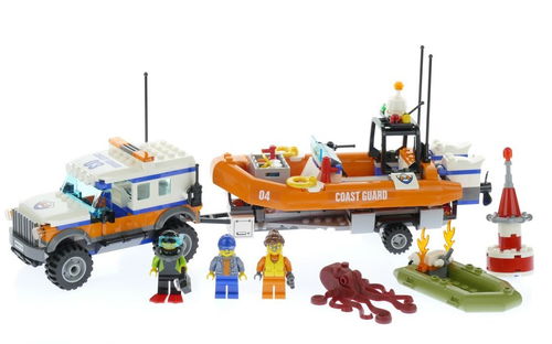 乐高 LEGO 60165 城市系列 四驱动力应急中心 2017速拼评测