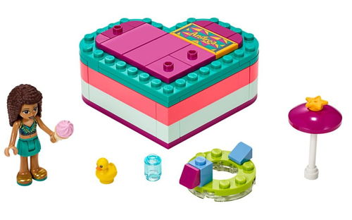 乐高 LEGO 41384 好朋友 安德里亚的夏日藏宝盒 2019速拼评测