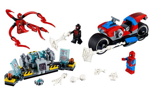 乐高 LEGO 76113 超级英雄 蜘蛛侠 摩托车救援任务 2019速拼评测