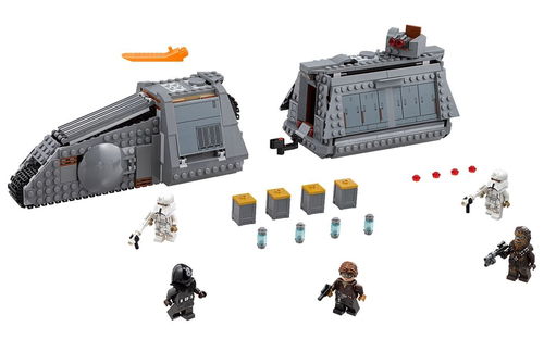 乐高 LEGO 75217 星球大战 汉索罗勇闯帝国列车 2018速拼评测