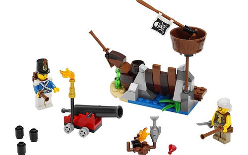 乐高 LEGO 70409 海盜系列 沉船残骸争夺 2015速拼评测
