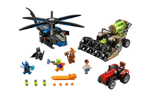 乐高 LEGO 76054 超级英雄 蝙蝠侠稻草人恐怖集中营 2016速拼评测