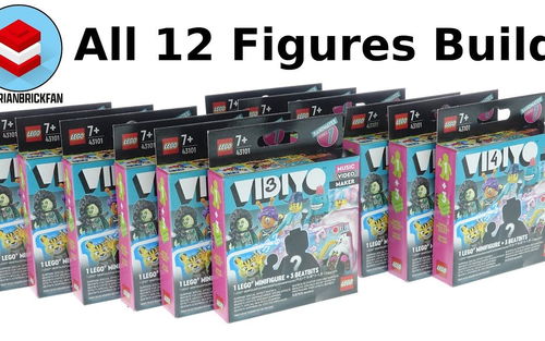 乐高 LEGO VIDIYO 43101 乐队成员第一季 2021速拼评测