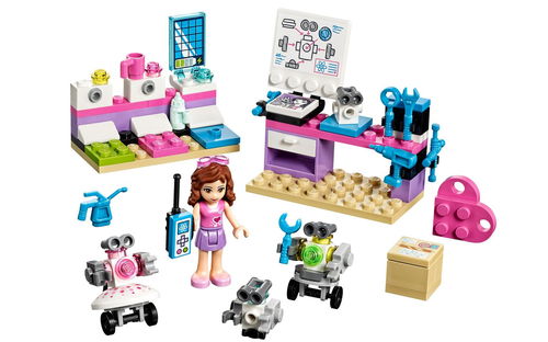 乐高 LEGO 41307 好朋友 奥莉薇亚的创意实验室 2017速拼评测
