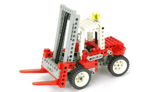 乐高 LEGO 8835 科技机械组 升降式叉车 1989速拼评测
