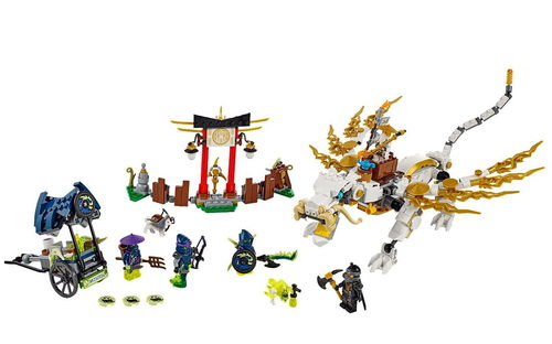 乐高 LEGO 70734 幻影忍者 吴大师的白色神龙 速拼评测