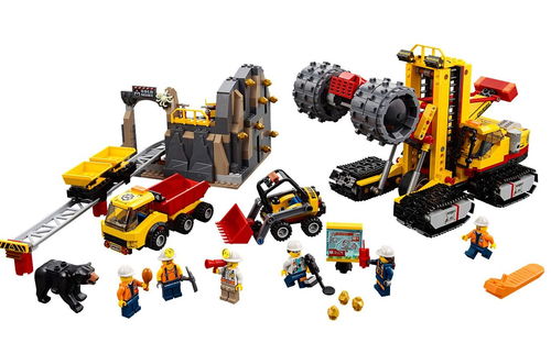 乐高 LEGO 60188 城市系列 采矿专家基地 2018速拼评测