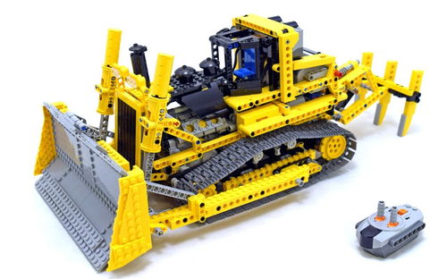 乐高 LEGO 8275 科技机械组 遥控巨型推土机 2007速拼评测