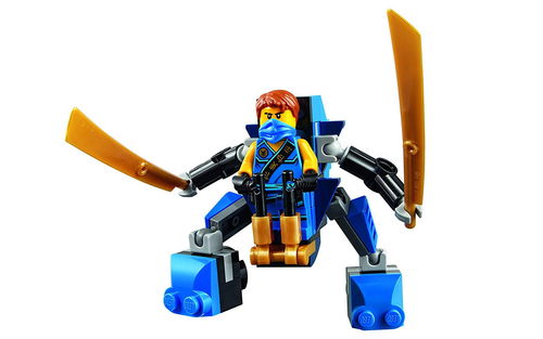 乐高 LEGO 30292 幻影忍者 拼彻包 蓝忍杰的微型机器人 速拼评测