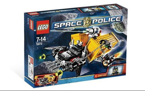 乐高 太空警察3 5972 太空卡车 速组评测