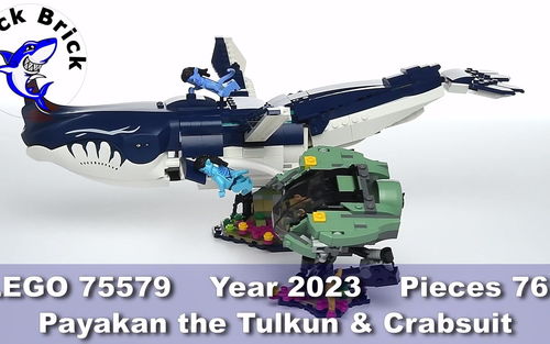 乐高阿凡达 Payakan the Tulkun & Crabsuit 75579  速拼