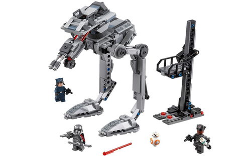乐高 LEGO 75201 星球大战 AT-ST战斗机甲 2018速拼评测