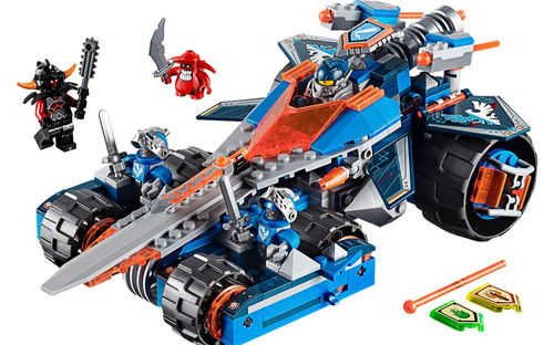 乐高 LEGO 70315 未来骑士团 克雷的圣剑合体战车 2016速拼评测