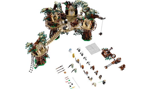 乐高 LEGO 10236 星球大战 伊渥克村小熊村 2013速拼评测