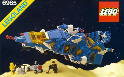 乐高 太空 6985 宇宙舰队旅行者 速组评测