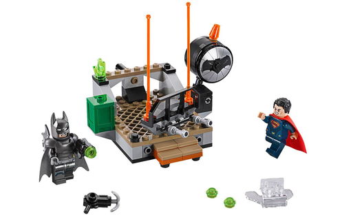 乐高 LEGO 76044 超级英雄 蝙蝠侠大战超人 2016速拼评测