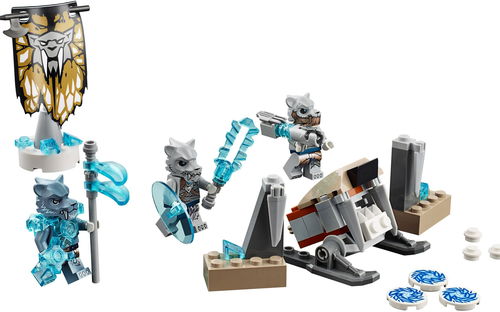乐高 LEGO 70232 Chima 气功传奇 冰虎战斗部落 2015速拼评测