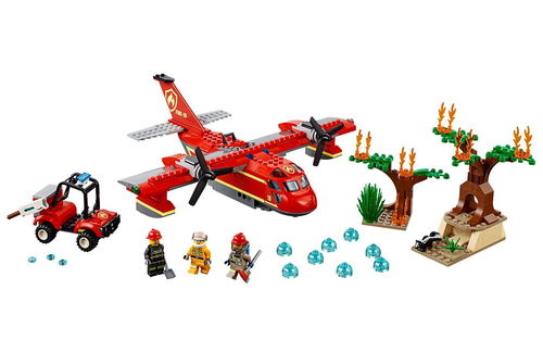 乐高 LEGO 60217 城市系列 城市森林消防救援飞机 2019速拼评测