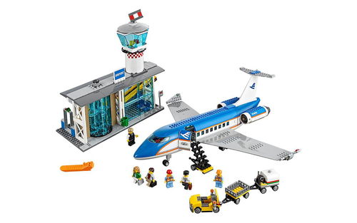 乐高 LEGO 60104 城市系列 客运飞机 2016速拼评测