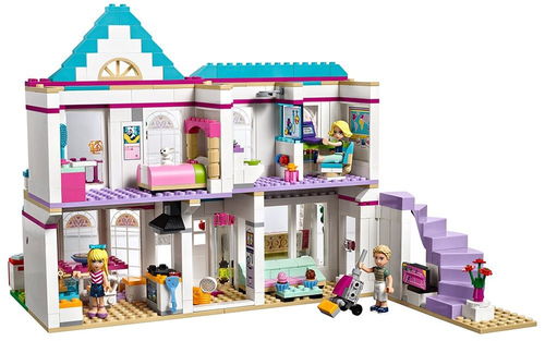 乐高 LEGO 41314 好朋友 斯蒂芬妮的房子 2017速拼评测