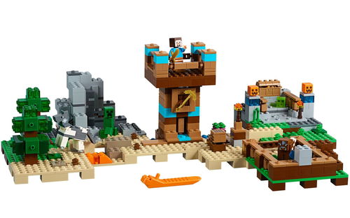 乐高 LEGO 21135 Minecraft 我的世界 工匠宝箱手工盒 速拼评测