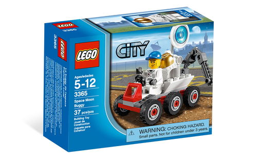 乐高 LEGO 3365 CITY城市系列 航天 太空探月车 2011速拼评测