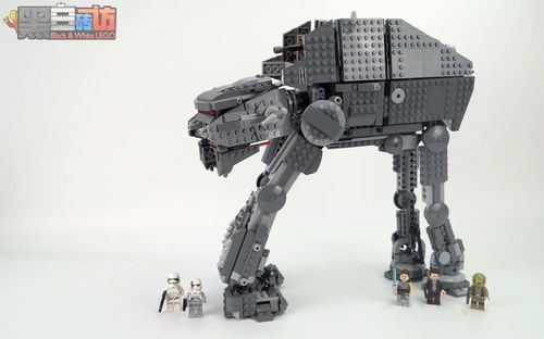 乐高LEGO★星战大战8 最后的绝地武士75189 AT-M6【黑白评测】