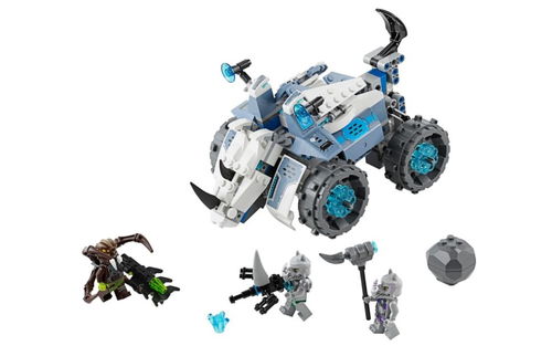 乐高 LEGO 70131 Chima 气功传奇 大力犀的悍犀抛石机 2014速拼评测