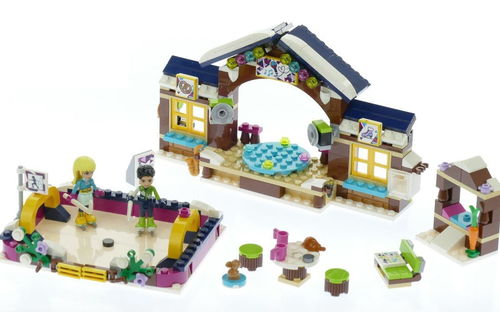 乐高 LEGO 41322 好朋友 滑雪度假村溜冰场 2017速拼评测