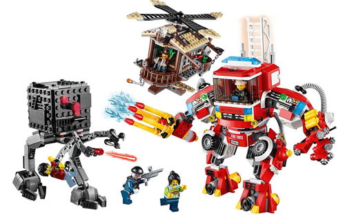 乐高 LEGO 70813 乐高大电影 营救援军 2014速拼评测