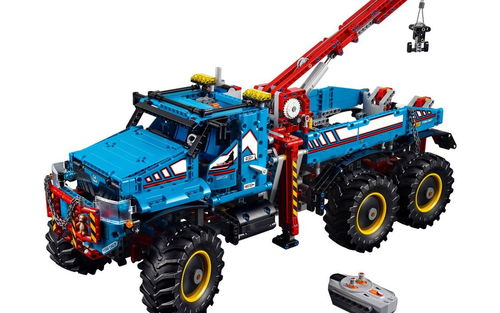 乐高 LEGO 42070 科技机械组 6x6全地形卡车 2017速拼评测