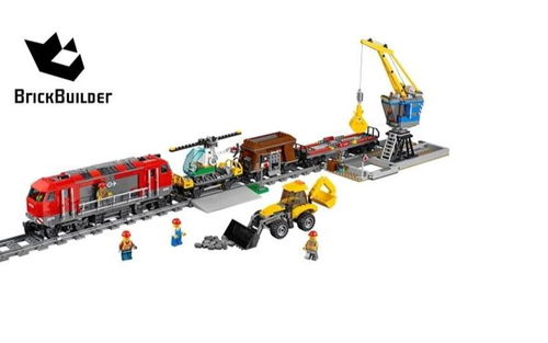 乐高LEGO 60098 城市系列城市重载列车