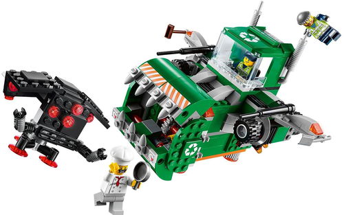 乐高 LEGO 70805 乐高大电影 垃圾食人花 2013速拼评测