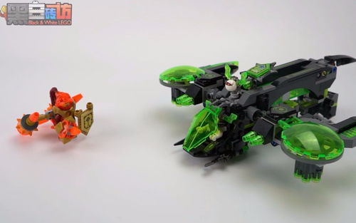 乐高LEGO★未来骑士团72003狂战士轰炸机【黑白评测】
