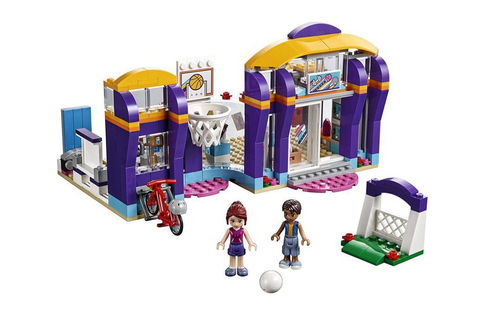 乐高 LEGO 41312 好朋友 心湖城体育中心 2017速拼评测