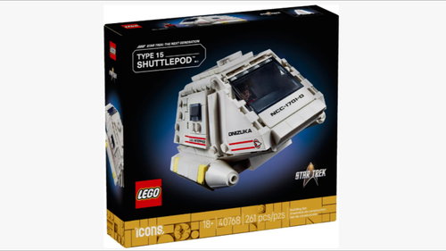 乐高 ICONS 40768 星际迷航：15A型穿梭舱 速组评测