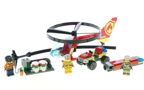 乐高 LEGO 60248 城市系列 消防直升机 2020速拼评测